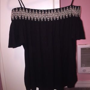 Off the shoulder top
